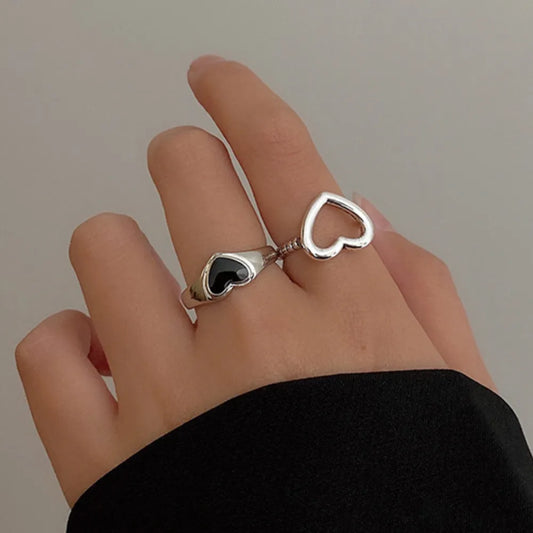 Adjustable Fashion Love Ring