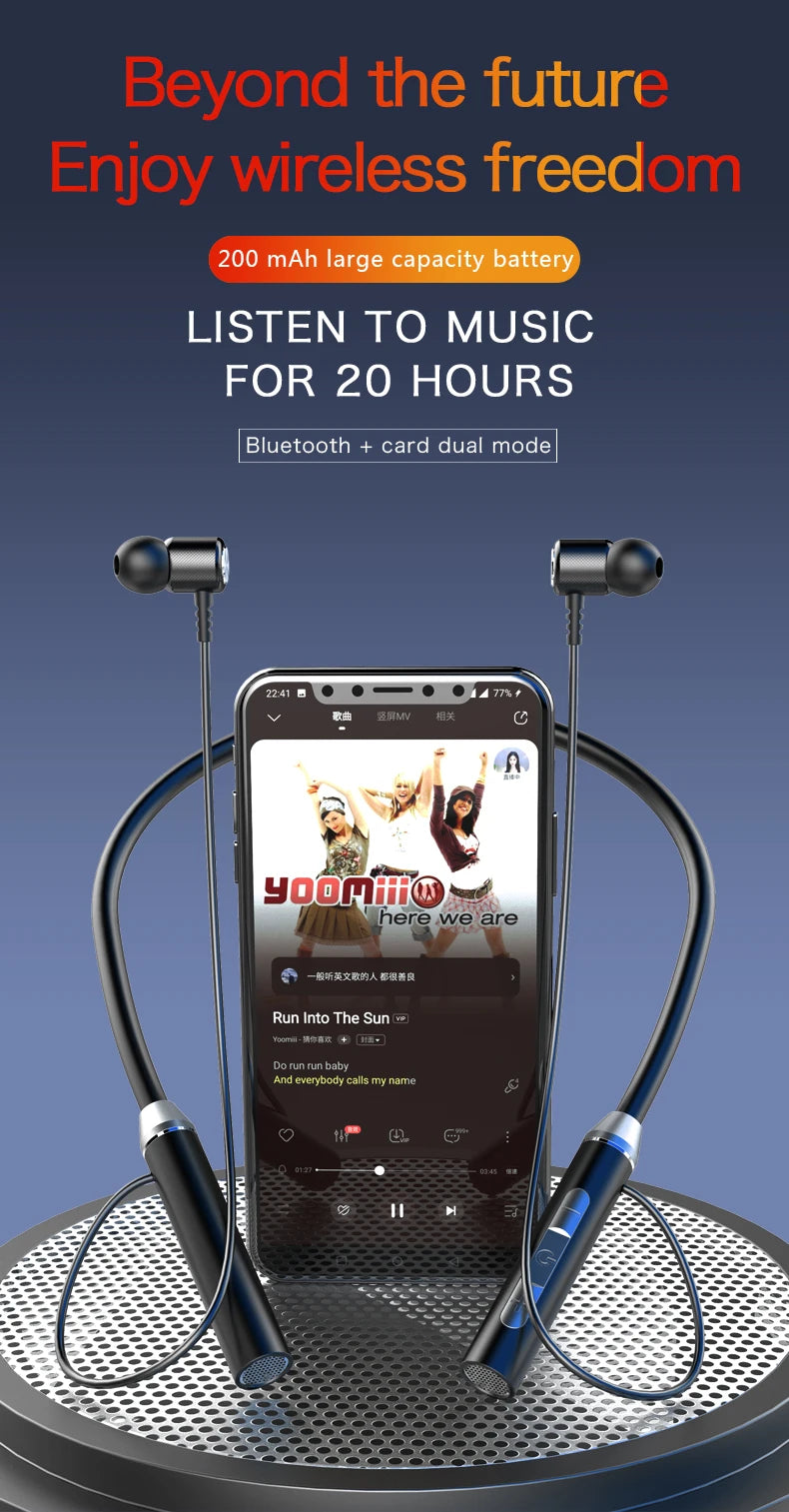 Wireless Headphone Neckband