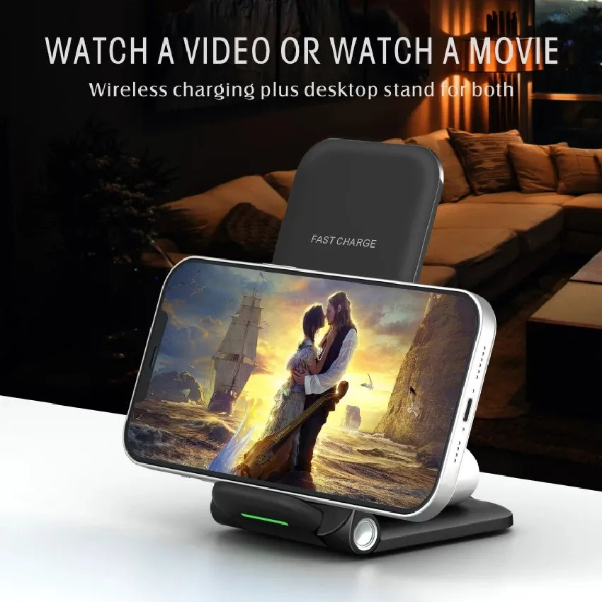 4 in 1 Foldable Wireless Charger