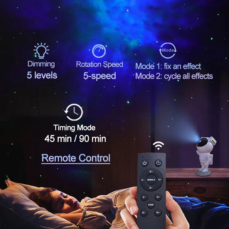 Astronaut Galaxy Projector