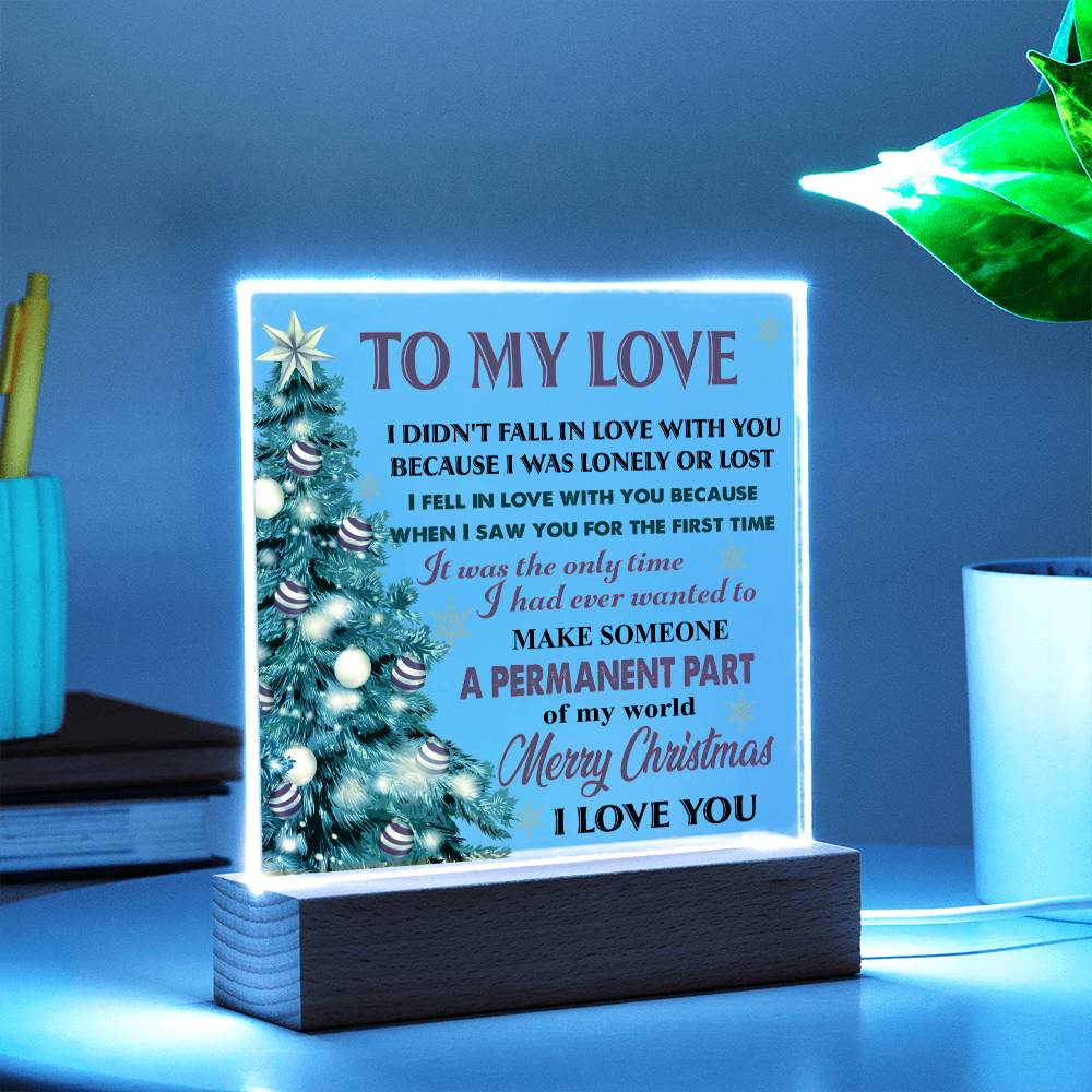 My Love First Time